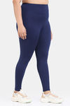 Zelocity True Curv Quick Dry Gym Leggings - Blue Depth — thumbnail 2
